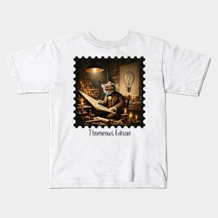 Thomeows Edison Kids T-Shirt